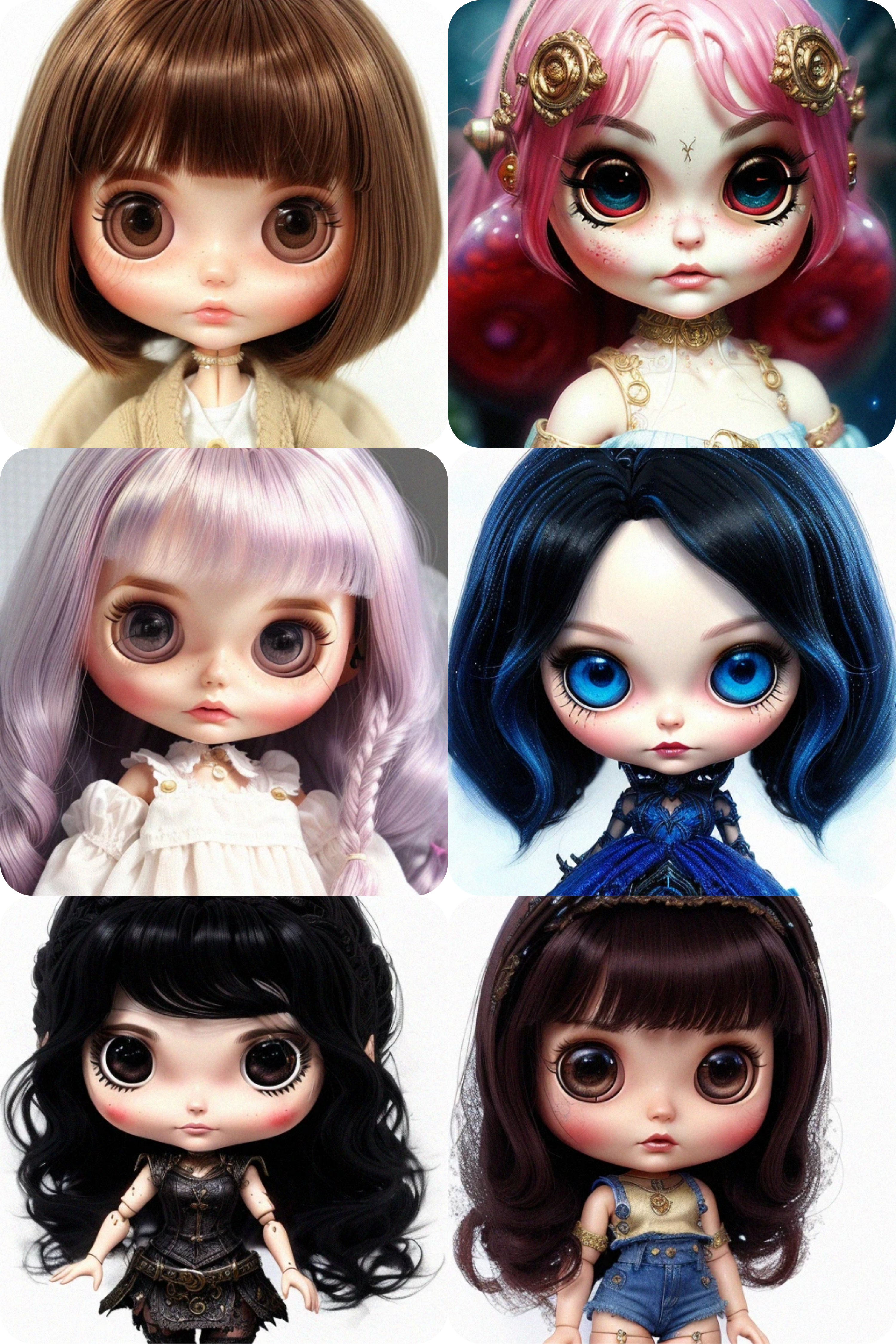 Create custom Blythe doll